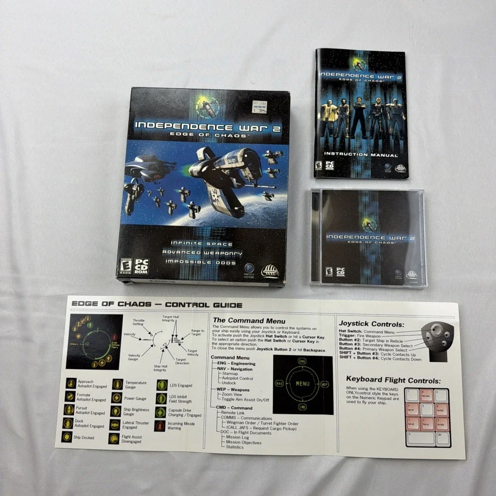 Independence War 2: Edge of Chaos, 2001, Big Box